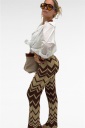pantalone traforato golden